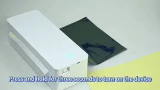 Bluetooth A4 Thermal Tattoos stencil printer Fast Printing Clear Text Auto Cut, Easy Operation Show