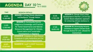 INDIA COP27 - 15TH NOVEMBER SIDE EVENTS