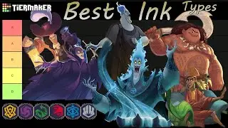 Lorcana Ink Type Tier List (First Chapter)