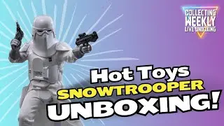 Collecting Weekly Live Unboxing | Hot Toys Snowtrooper Commander 1/6 Scale Figure Review