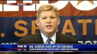Wil Cardon sued by siblings claiming he misused millions