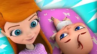 Tyst liten baby | rim p&aring; svenska | barnkammare rim | 3d tecknad | rim f&ouml;r barn | Hush Little Baby