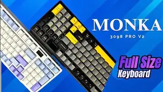 Monka 3098 Pro V2 Full Review - Wireless Hot-Swap Keyboard That Shocked Me!