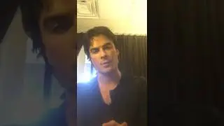 NEW:Ian Somerhalder Facebook Live