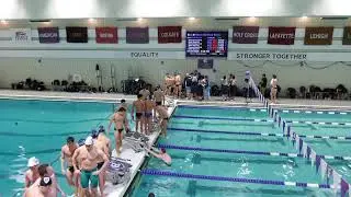 Holy Cross Athletics: Swim and Dive Meet vs Sacred Heart/Conn College | January 24
