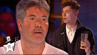 Саймон Коуэлл не верит своим глазам! Фокусник-шокер на BGT 2019 | У магов есть таланты
