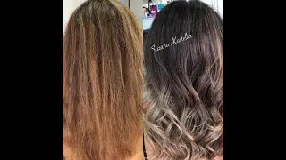 Do laranja ao pérola/ do acobreado ao pérola/ correção/ morena iluminada