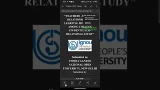 ignou mttm 16 project work / ignou mttm 16 project making process / watsp 8228091239 / mttm project