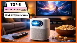 ✅ Top 5 Best Portable Smart Projector 2026 🔥 | Big Screen Anywhere! (Top Pick Review)