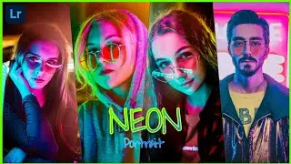 Lightroom Mobile Tutorial | How to edit Neon Portraits in Lightroom Mobile App