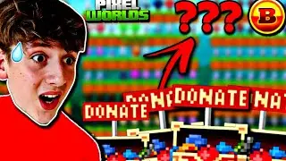 OMG PARHAAT DONATET IKINÄ!!! 😱💸 | Avataan Donate Boxit! 😋 | Pixel Worlds Suomi |
