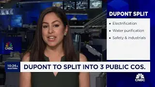 DuPont to split into three companies