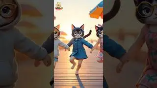 &ldquo;Sunset, Hoodies & Purring Power 😎🌅 Beach Cat Chill Vibes&rdquo; #ytshorts #cat #shorts #subscribers