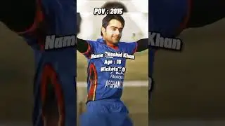 Rashid Khan's Age💀 #shorts