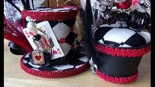 Handmade TOP HAT SWAP with Stick Pins or Chunky Charm Dangle