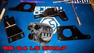 LS Swap Motor Mounts MADE IN AMERACIA  79-04 Mustang