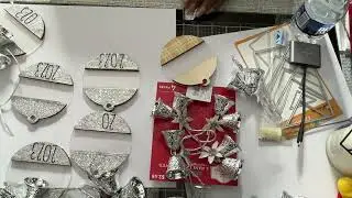 Finishing up my 2023 Ornaments/Tags (M's Make Market)