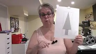 Tall Tree #2 Paper Piecing with Phyllis for Mad Moody Quilting Fabrics