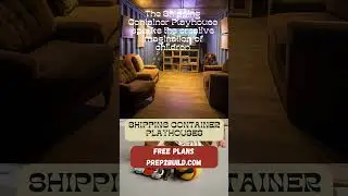🚚🏠 Transform a Shipping Container into a Playhouse! 🌈👦#shippingofgoodsbysea #contact