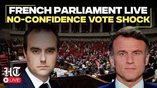 LIVE | French Parliament Holds Crucial Vote on Two No-Confidence Motions | Macron |Sebastien Lecornu