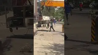 Power machine 💪 #viral #trending #shortvideo #power #crane #helper