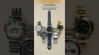 Five Incredible Chronographs in Our Inventory From Rolex, Tudor & more l SwissWatchExpo