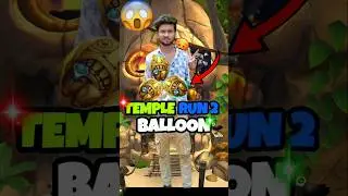 Temple Run 2 Game in Real Life 🤯 #shorts #minivlog #vlog #ashortaday #balloon #trending