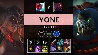 Yone Top vs Sion - EUW Challenger Patch 25.18