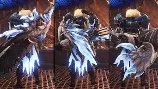 Monster Hunter World - All Weapons / Weapon Upgrades Showcase