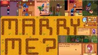 I Proposed Marriage to Stardew Valley Characters and Their Reactions