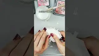 Spielerei mit Buchleinen, Pappe, Stempeln und embossing Pulver