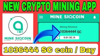Crypto mining website 2022 || Sc coin mining app|| Free bitcoin mining sites without investment 2022