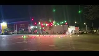 Chocan drones durante show de Grito de Independencia en Piedras Negras
