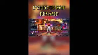 Chỉnh sửa hiệu ứng trang phục KOF Dyrroth &ldquo;Orochi Chris&rdquo; #mobilelegends  #xovuive
