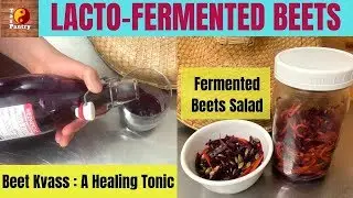 Beet Kvass: A Healing Tonic | Probiotic Enzyme Pickled Beet Salad