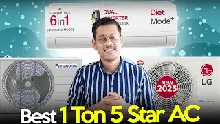 Best 1 Ton AC in 2025 | Best 1 Ton 5 Star AC in 2025 | with Comparison, Pros and Cons
