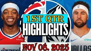 Washington Wizards vs Dallas Mavericks 1st Qtr Nov 08. 2025 Highlights | NBA hightlight