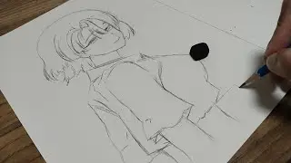 how to draw hair effortlessly.. Learn here.. #drawinghair #animedrawing #drawingtutorial 