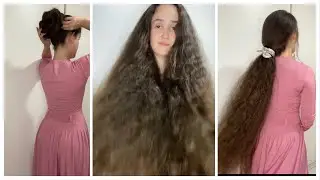 More Crazy Thick Hair Play from Lorena