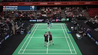 Match point - Cattoen / Renoir vs Espersen / Kj&aelig;r - MD, Final - Dutch Open 2024