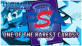 Digimon TCG | PSA: Одна из САМЫХ РЕДКИХ карт?