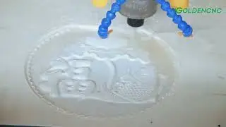 Stone Engraving CNC Router​ for Monuments Headstones Art Sculpture