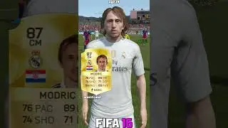 LUKA MODRIC best vs worst card in EVERY FIFA! (10-23)⚽#shorts #fifa #eafc24 #fifa23 #modric