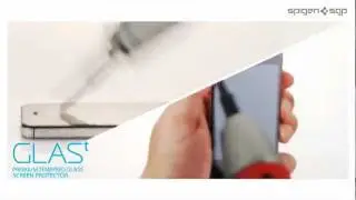 SGP GLAS.t Premium Tempered Glass Series Защитное олеофобное стекло.flv
