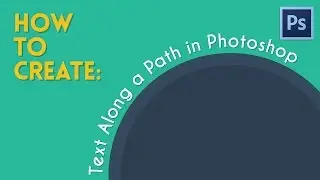 Text Along a Path (and Inside Shapes!)  | Photoshop Tutorial