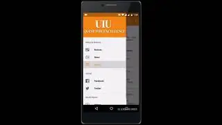 UIU Notices Android Apps Preview | theDaw