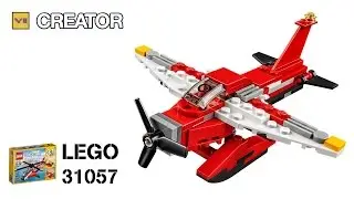 LEGO Creator 31057 Air Blazer 3-in-1 | Building Floatplane | Lego Vee - Speech Build