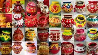 Navratri Kalash Decoration 2025Beautiful Kalash decoration 2025/garba decoration ideas for Navratri