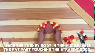 How to Make Turkey Place Cards for Your Thanksgiving Table