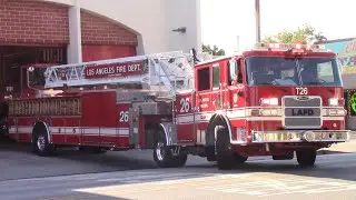 LAFD Light Force 26 (New Pierce TDA) & Engine 26